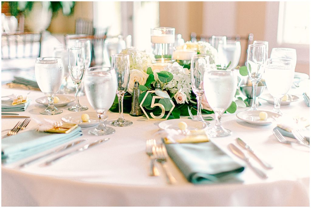 Table decor at the White Room St Augustine | By St Augustine Photographer, Nikki Golden