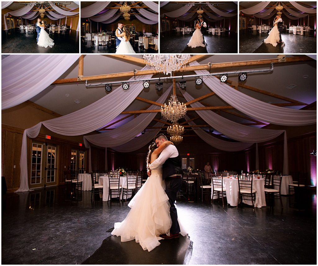 Bride and groom dancing at wedding reception | By Nikki Golden, Jacksonville Wedding Photographer