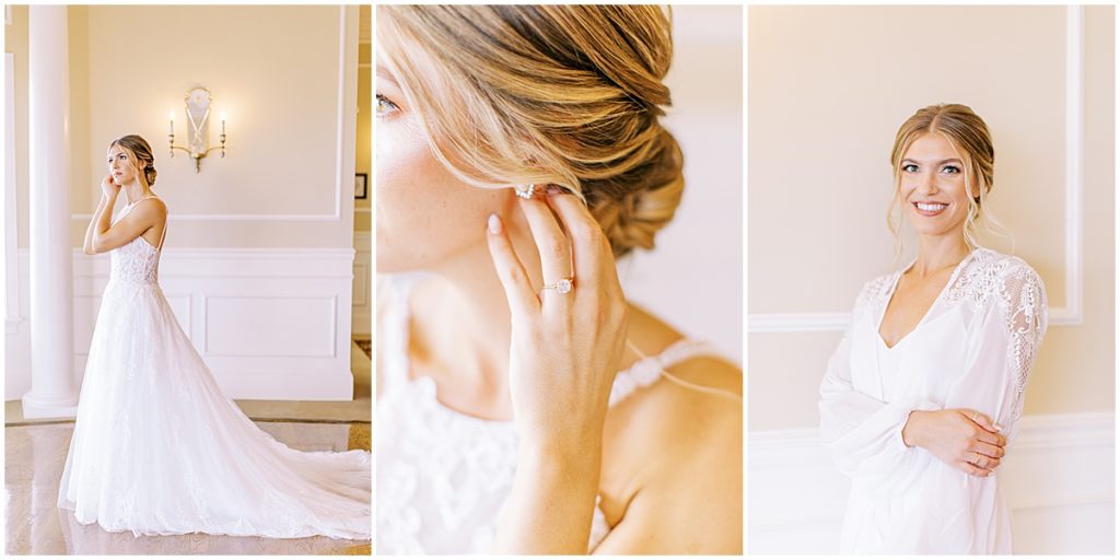 Close up images of the bride getting ready | St Augustine wedding photographer | Nikki Golden