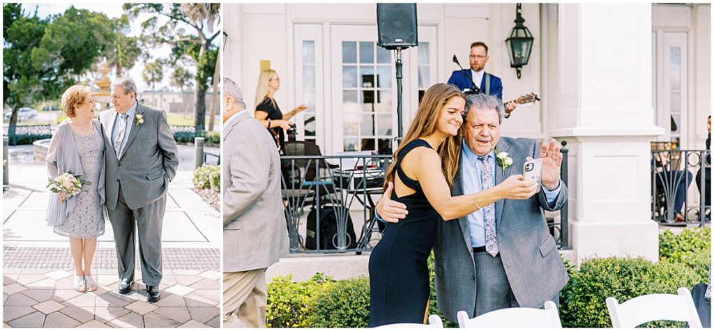Wedding guests at River House Events | St Augustine wedding