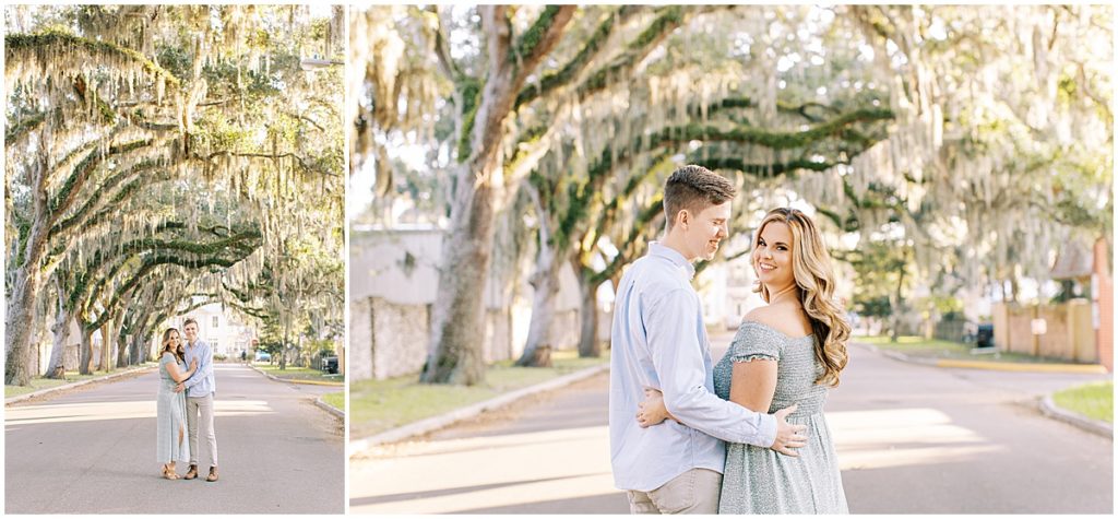 Engagement photo session at Magnolia Avenue, St Augustine | Nikki Golden Photography | St Augustine Wedding Photographer