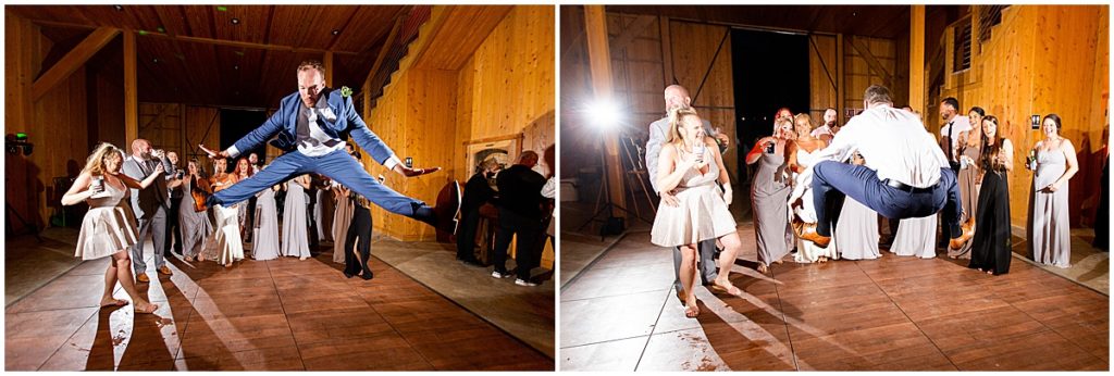 Groomsmen dance off | Wedding Reception Party Moments of 2021 | Nikki Golden Photography 