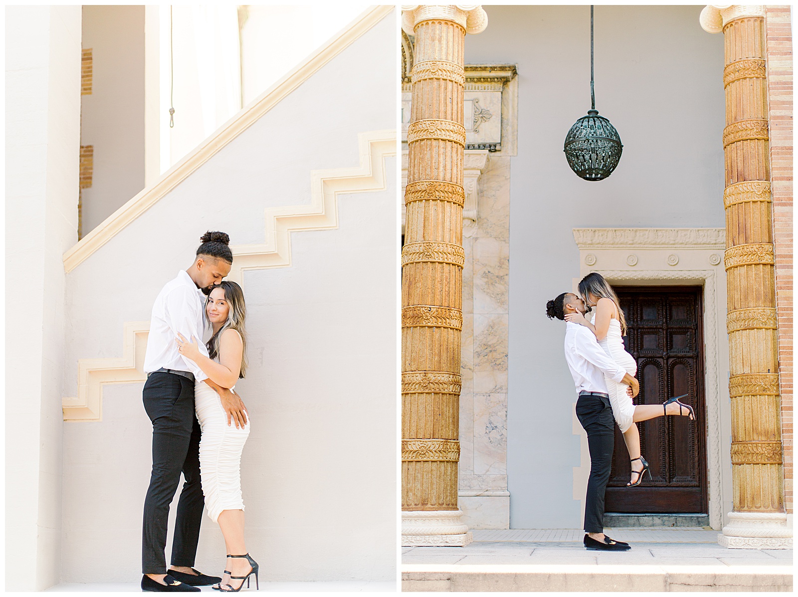 engaged-couple-posing-for-photos-in-st-augustine