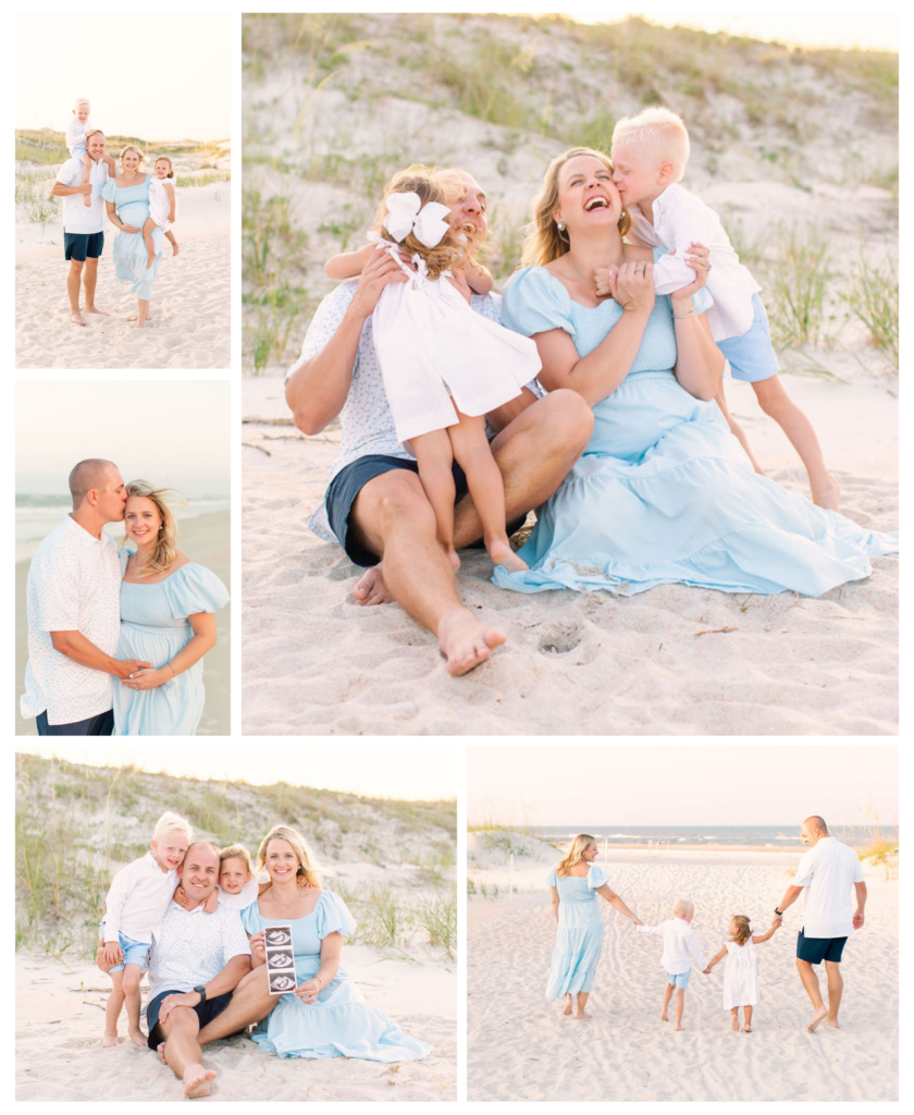 A Beach Family Session at the Beach in St Augustine | By Nikki Golden Photography