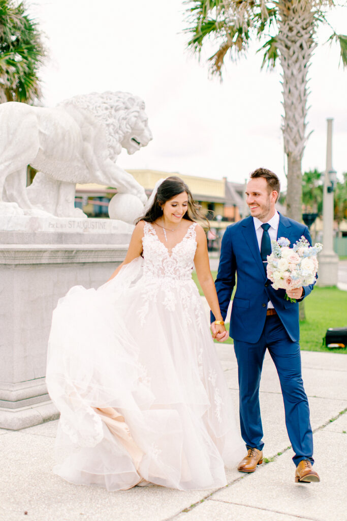 Wedding images by Nikki Golden Photography photographed in and around the White Room in St. Augustine FL